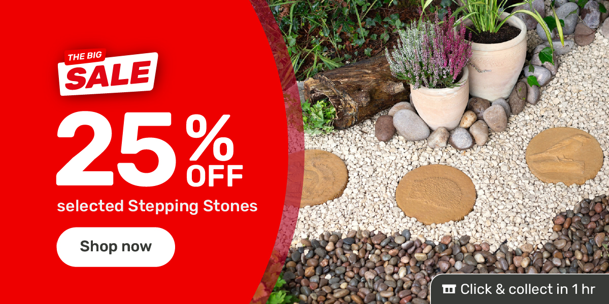 25% off selected Stepping Stones