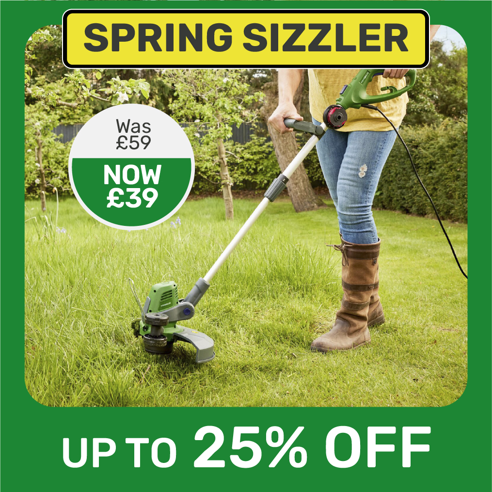 Up to 25% off selected Garden Power Tools