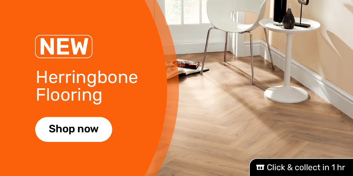 New Herringbone Flooring