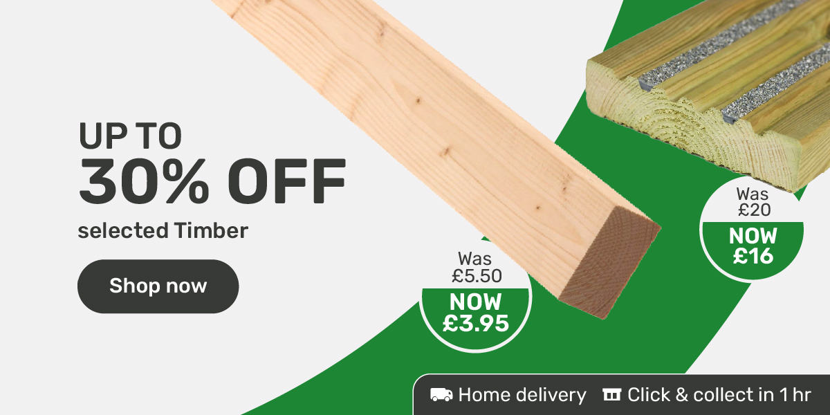 Save up to 30% off selected Timber