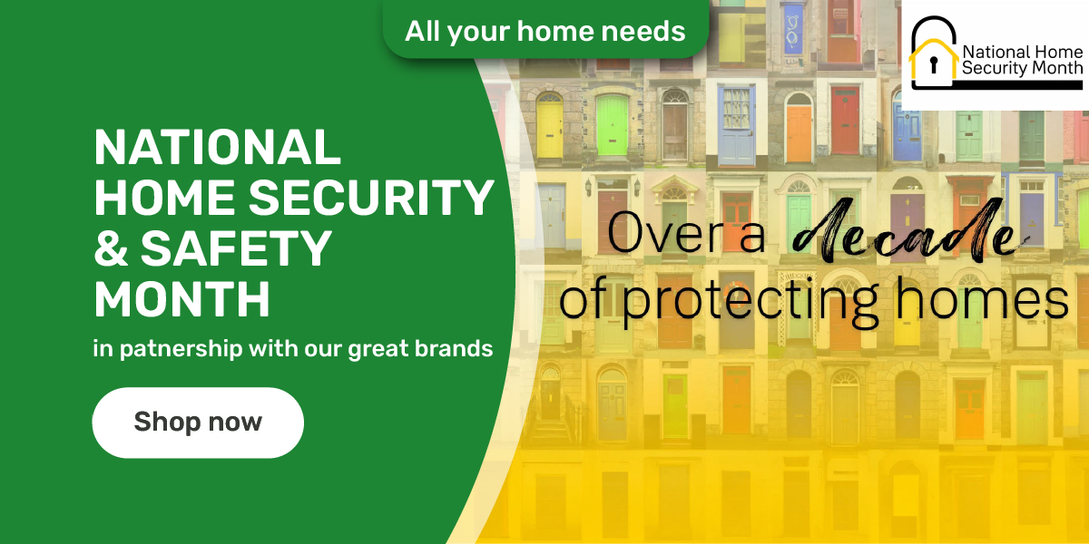 National Home Security Month Banner