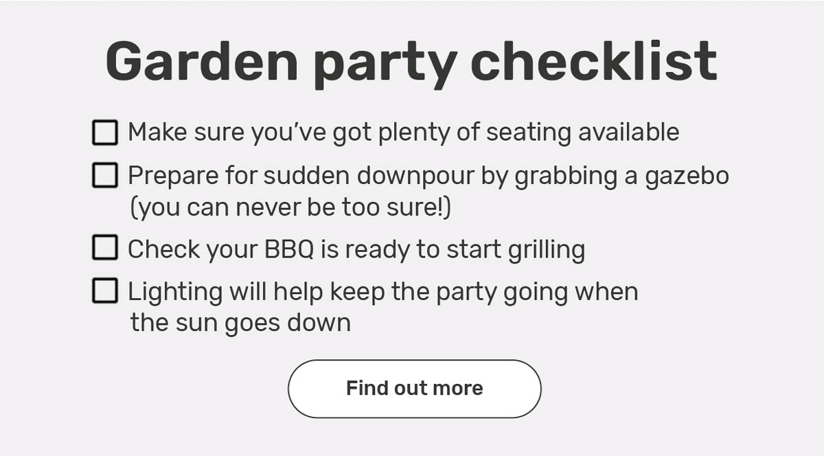 Hot deals for the bank holiday Homebase