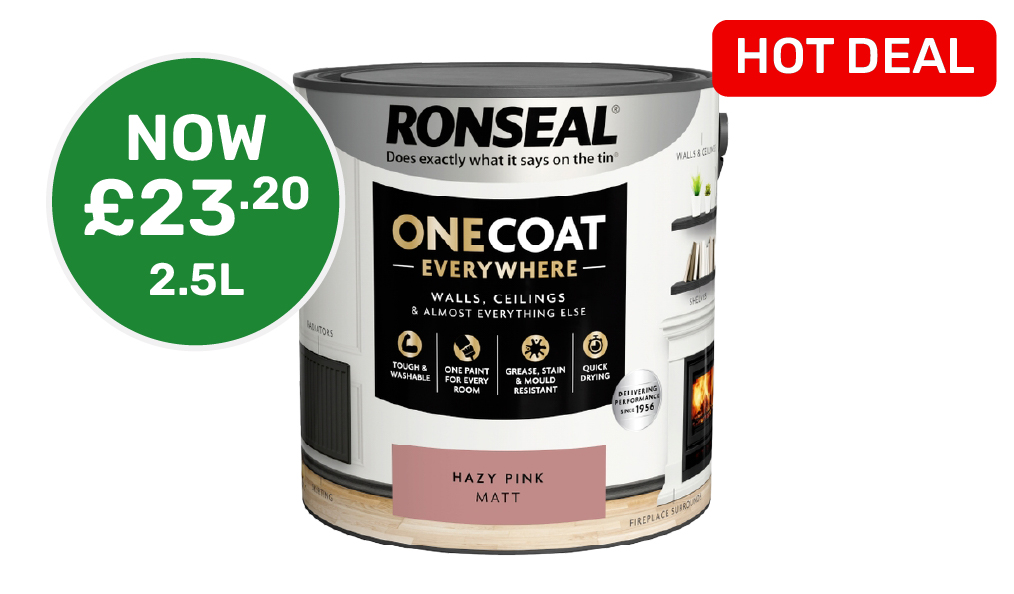 20% OFF Ronseal Indoor Paint