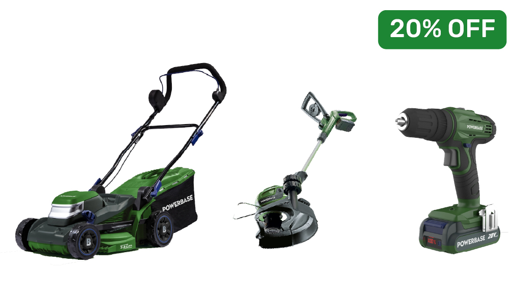 20% off ALL Powerbase Cordless Tools