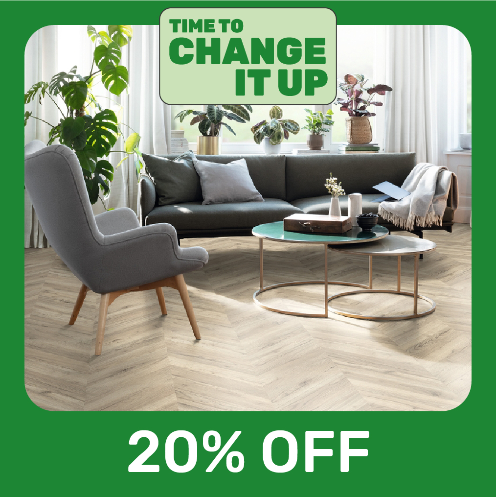 20% off Flooring and Tiles