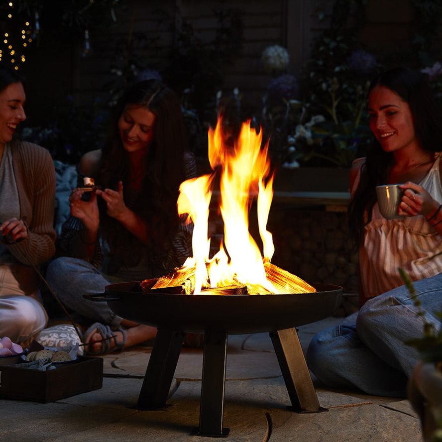 How to light a chimenea or firepit