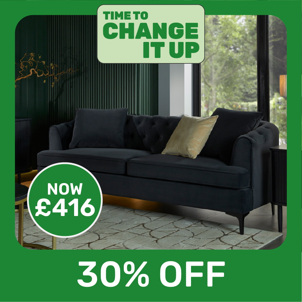 Up to 30% off selected Sofa, Sofa Beds & Chairs