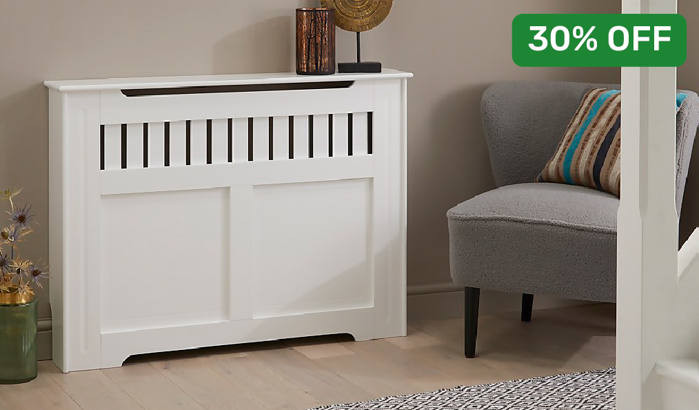 Save 30% on Shaker Style Radiator Covers