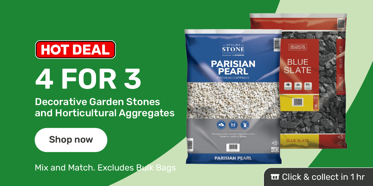 4 for 3 on Decorative Garden Stones and Horticultural Aggregates