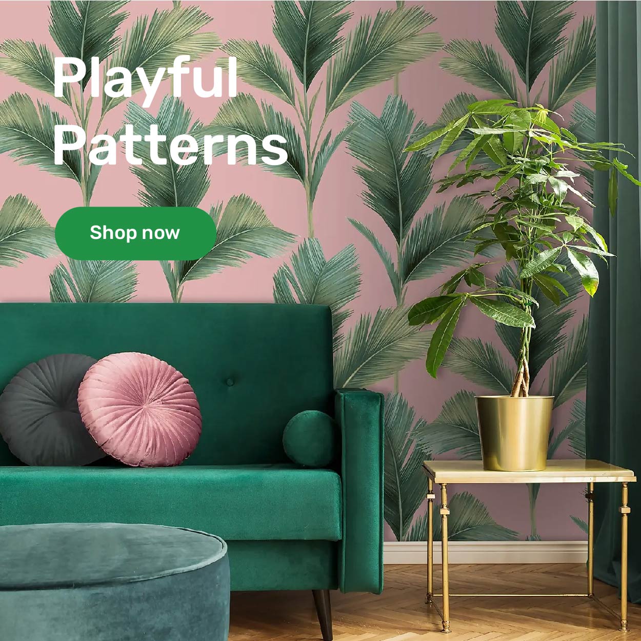20 off wallpaper code inside! Homebase