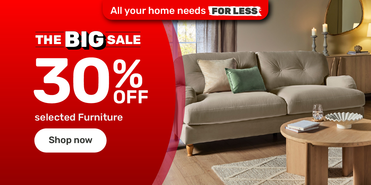 30% off selected furniture