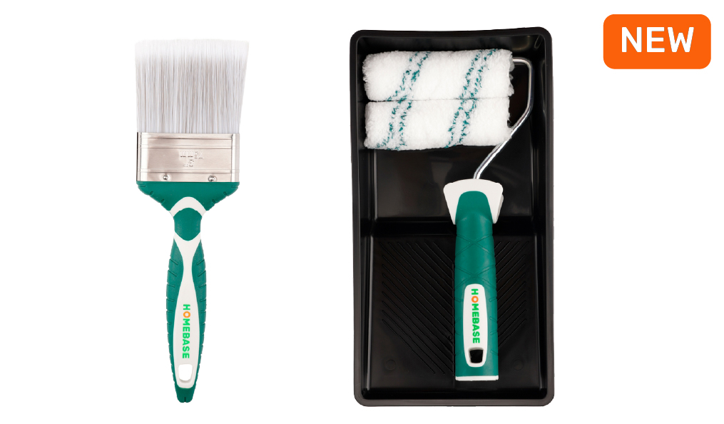 Homebase paint brush and roller set