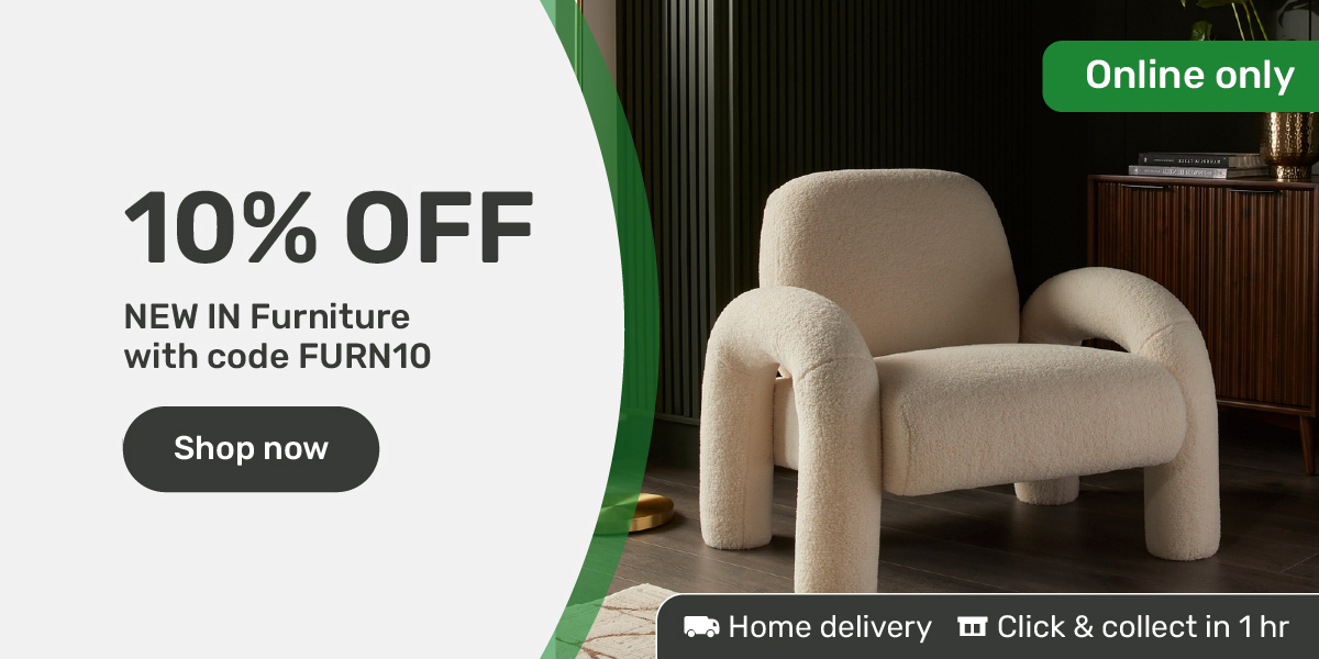 Up to 50% off Furniture