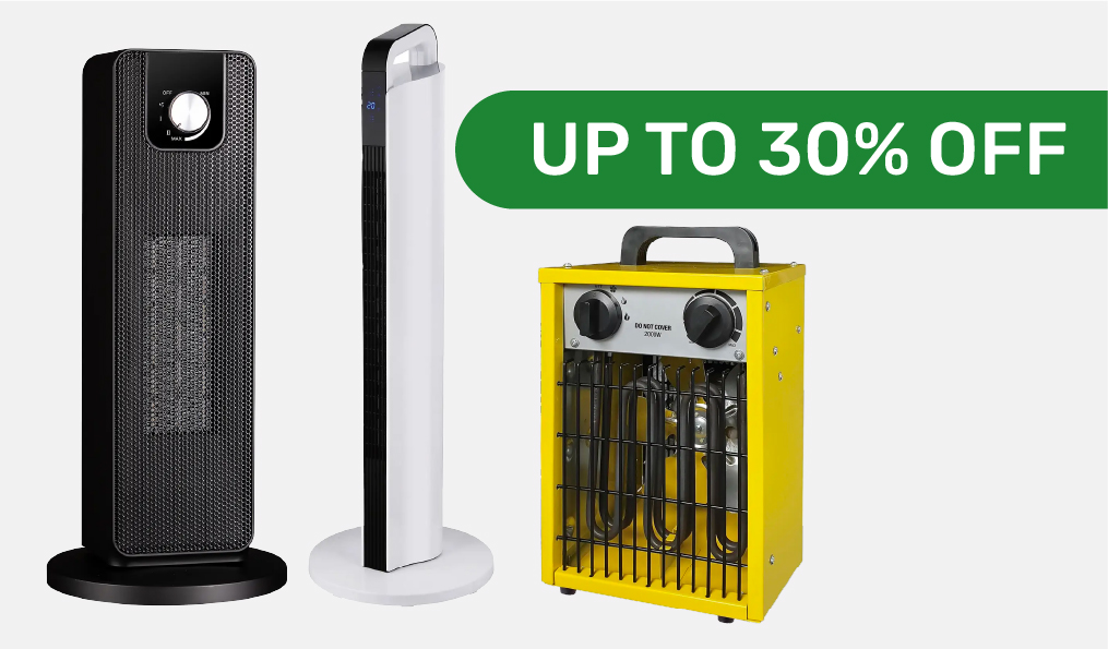 Up to 30% off selected Heating