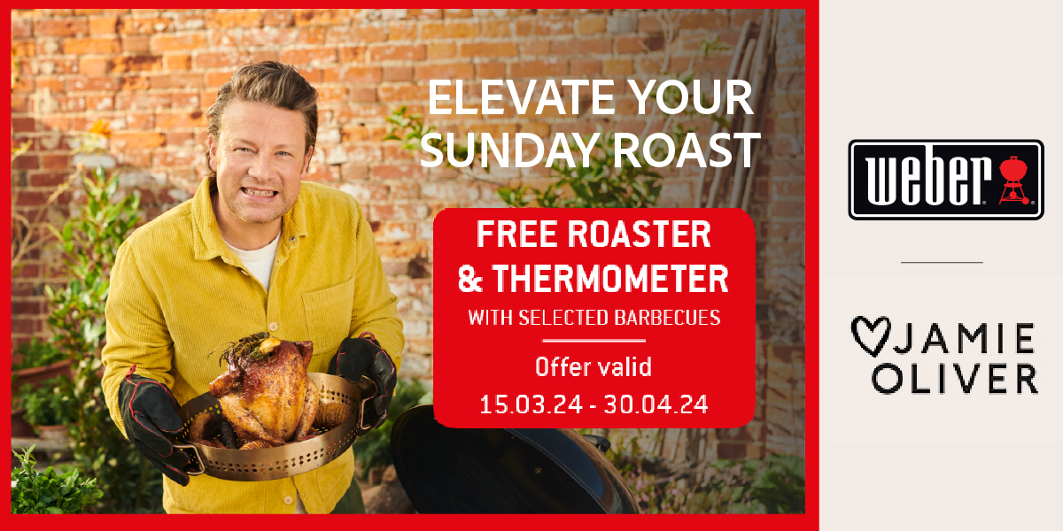 Free Roaster & Thermometer with Selected BBQs