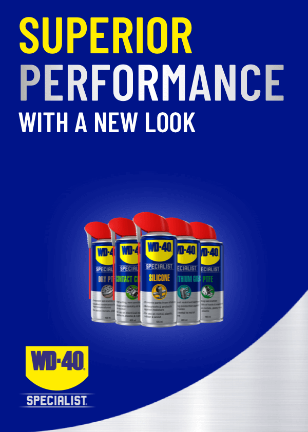 WD-40 Superior Performance with a new look WD-40 specialist® range