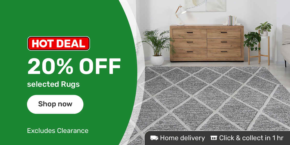 20% off selected Rugs