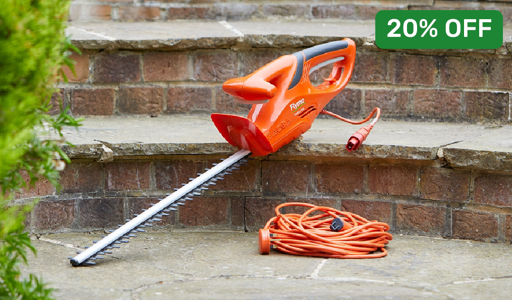 20% off Grass Trimmers & Hedge Trimmers