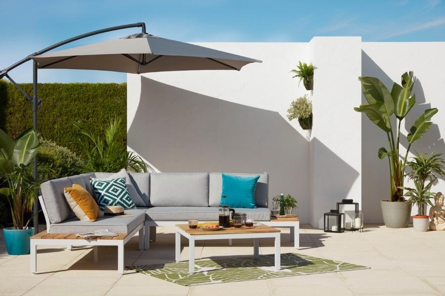 Homebase Corner Sofa Garden