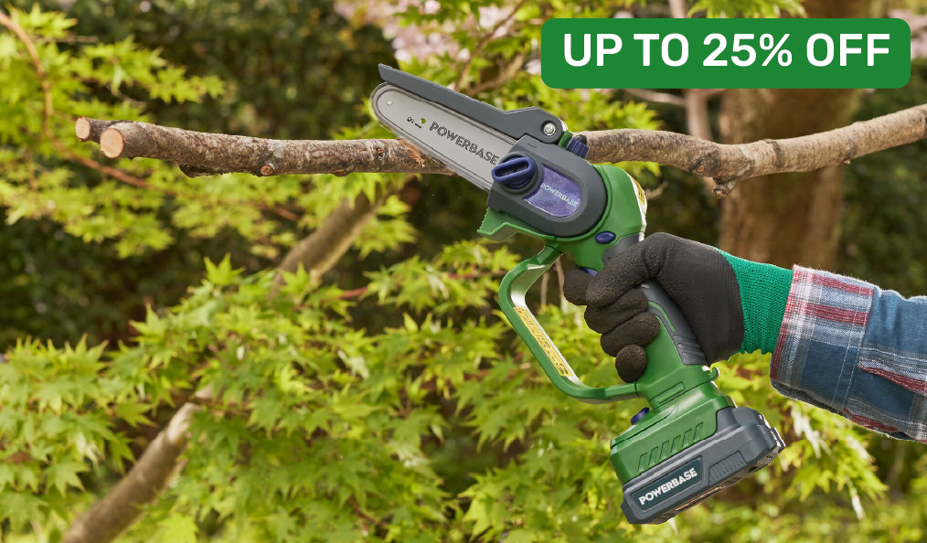 Up to 25% off Selected Garden Power Tools