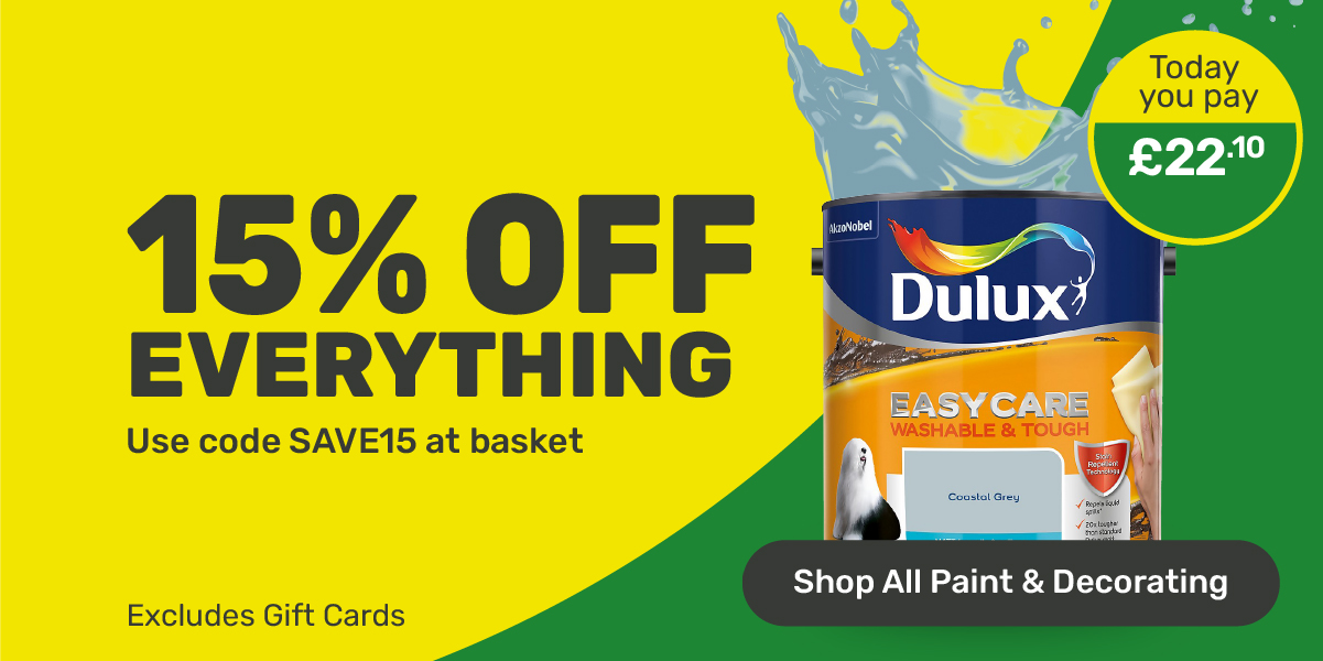 Paint - 15% off everything