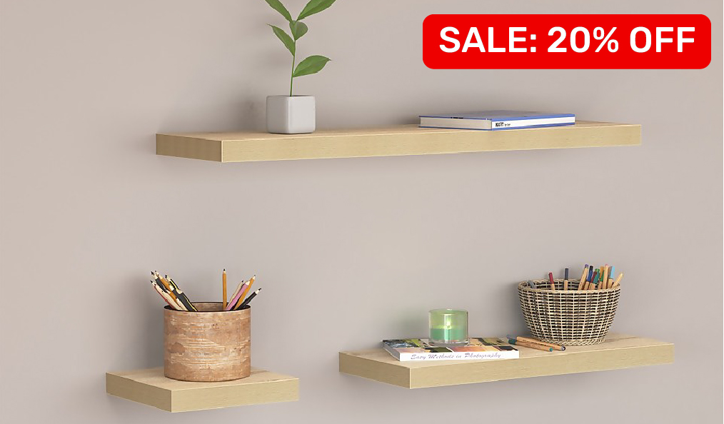 20% off Selected Shelving with code SHELF20