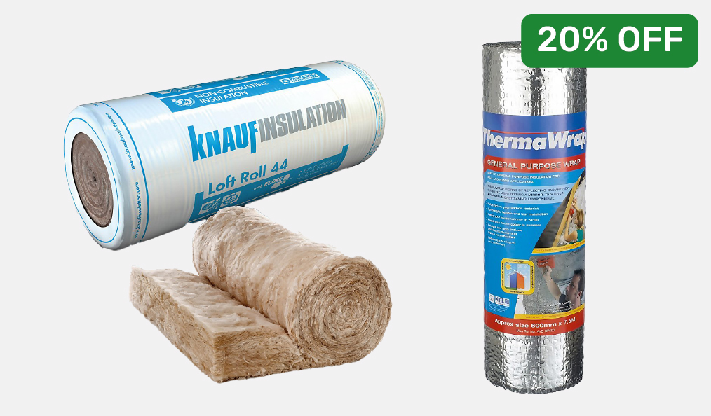 20% off selected Insulation