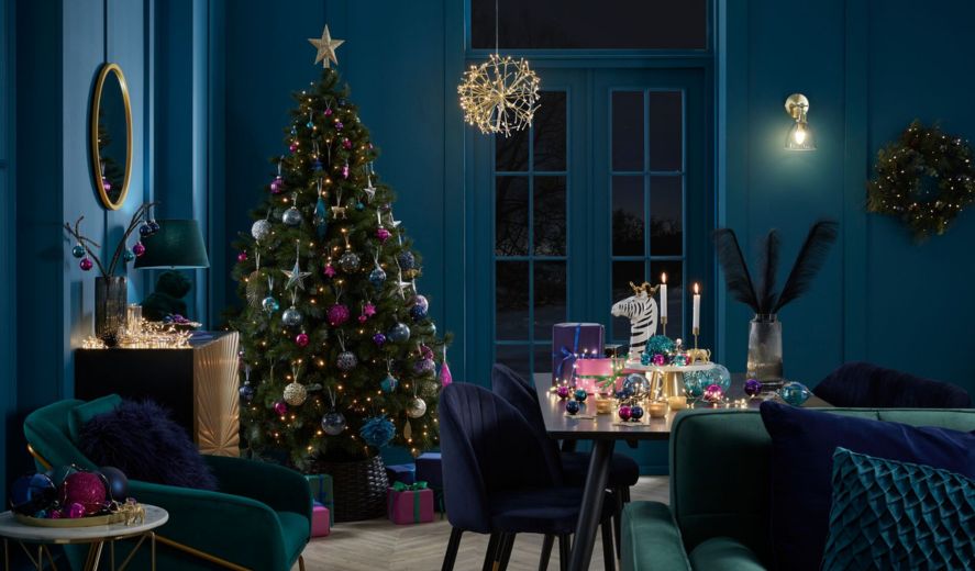 Blue Christmas decoration ideas