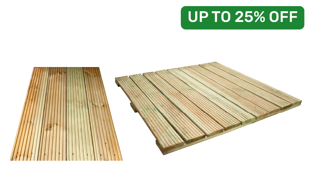 Up to 25% off selected Forest Garden Decking