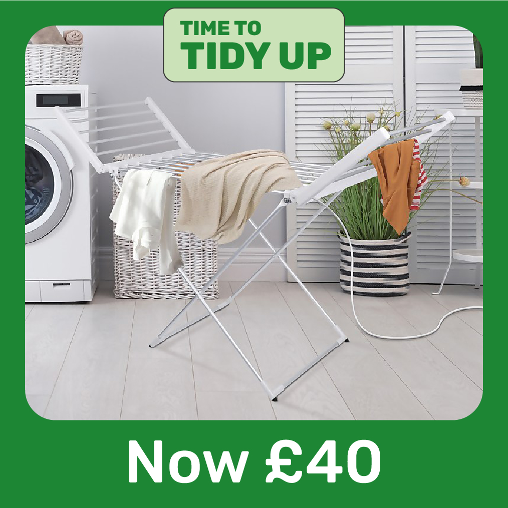 Save £20 on Heated Airer