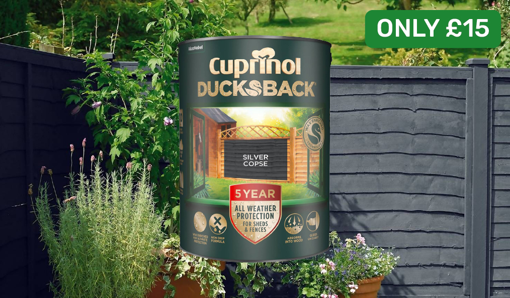 Cuprinol Ducksback 5L Only £15
