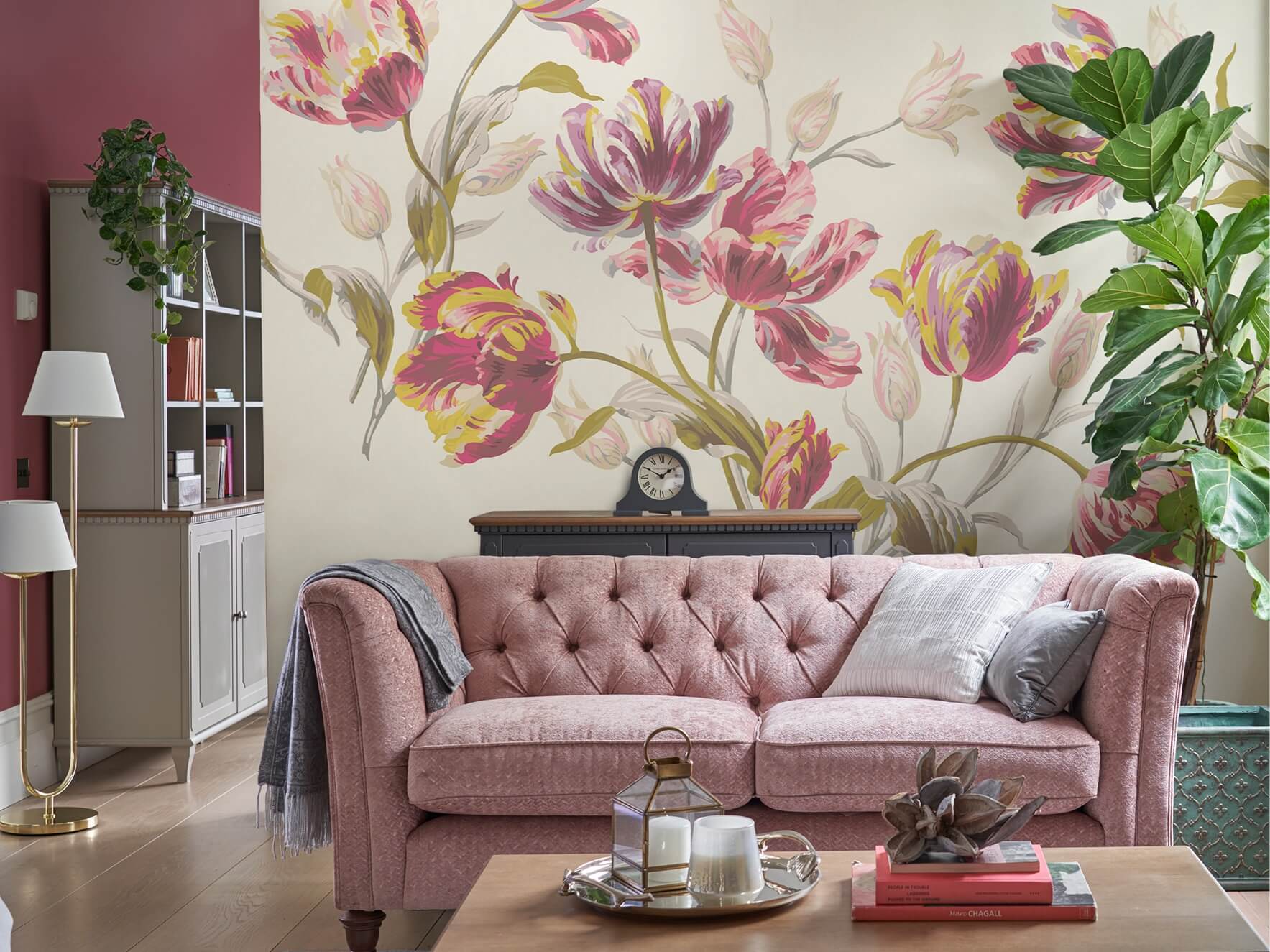 Laura ashley deals pink sofa