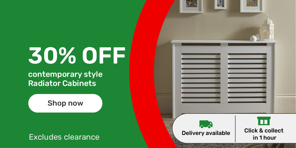 30% OFF selected Radiator Covers