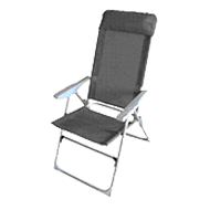 Aluminium High Back Chair Recall