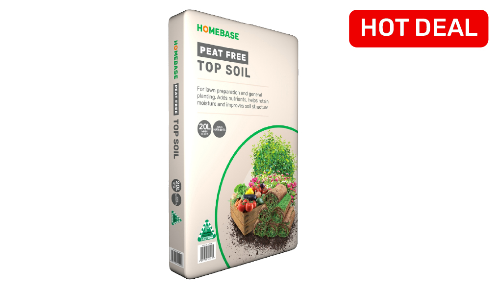 5 for £15 on Homebase Top Soil