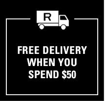 Free Delivery when you spend over $50
