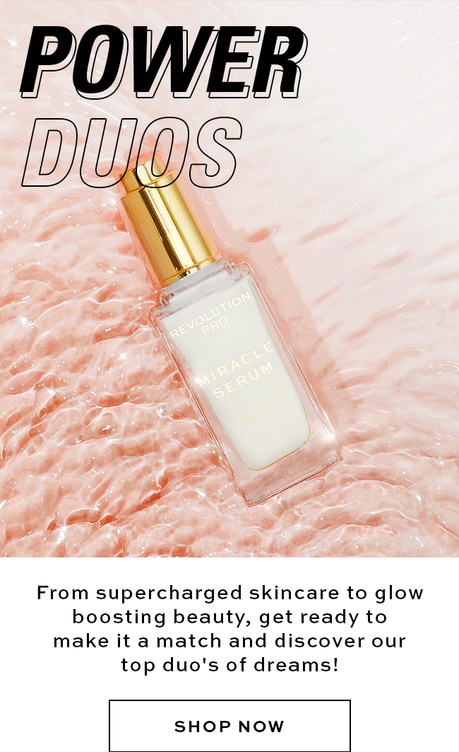 Get to know our Power Duo's ⚡🌟 Revolution Beauty