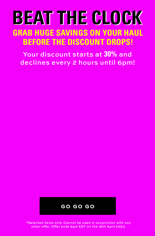 Tick Tock... Beat The Clock ⏳ Revolution Beauty