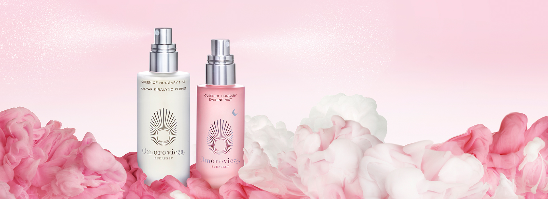 Introducing: Queen of Hungary Evening Mist Warum nur schlafen, wenn Sie auch träumen können?  Schönheitsschlaf für die Haut mit dem Queen of Hungary Evening Mist von Omorovicza: ein luxuriöses Facial Mist, welches hautverbessernde Wirkstoffe mit beruhigendem Lavendelextrakt kombiniert, um die Haut intensiv über Nacht zu pflegen.