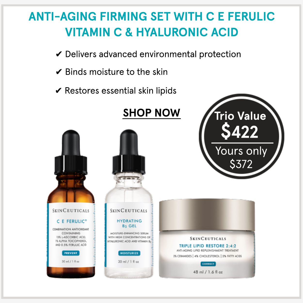 The bestforyourskin SkinCeuticals limited edition value sets Dermstore