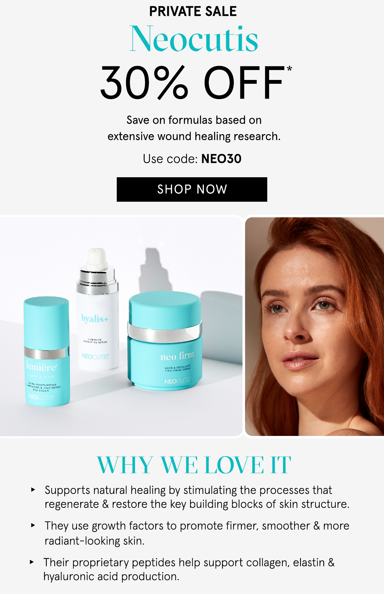 30% off Neocutis' 5-step firming routine - Dermstore