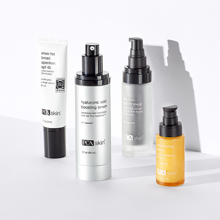 Pca store skincare set