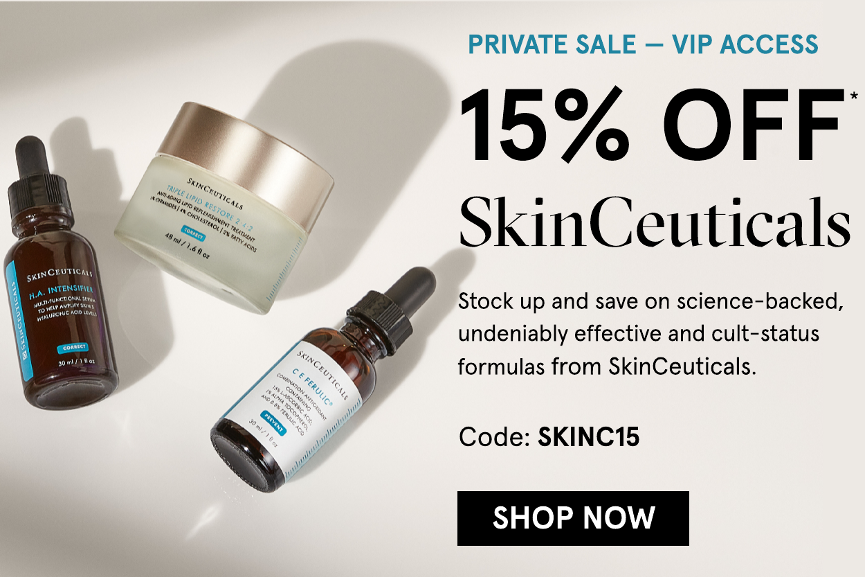 Save 15% on SkinCeuticals' solutions for discoloration - Dermstore