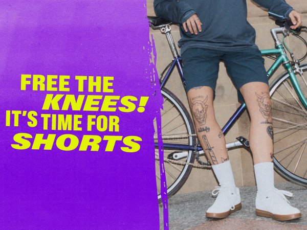 Free the Knees. Shop Shorts Now.