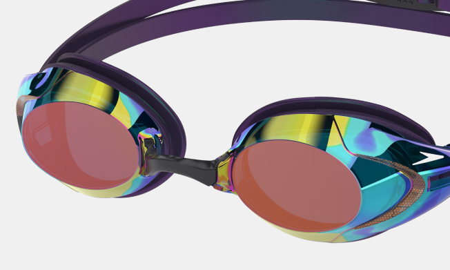 Close up shot of front of Goggles