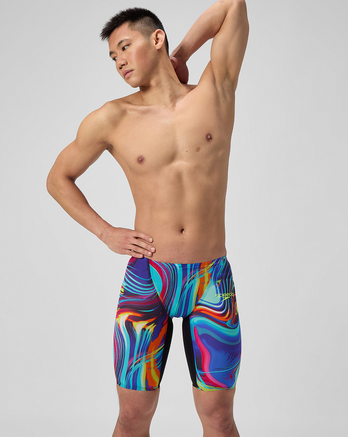 Product image showing a person wearing a Fastskin swimsuit