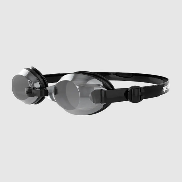 Unisex Jet Mirror Goggles Black/White/Chrome