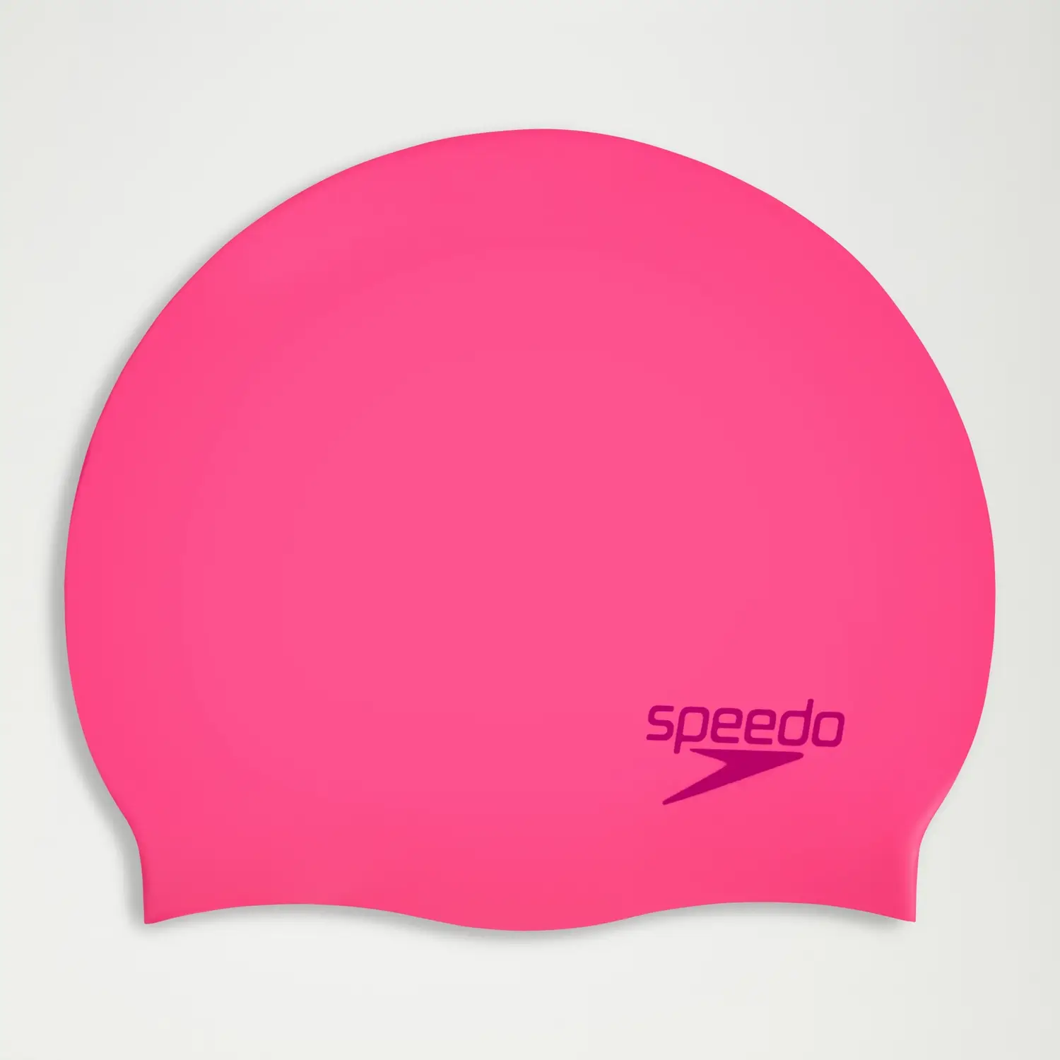 Junior Plain Moulded Silicone Cap Pink