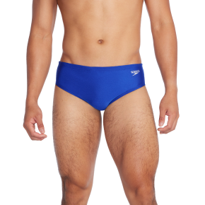 Blue Solid One Brief for $30.