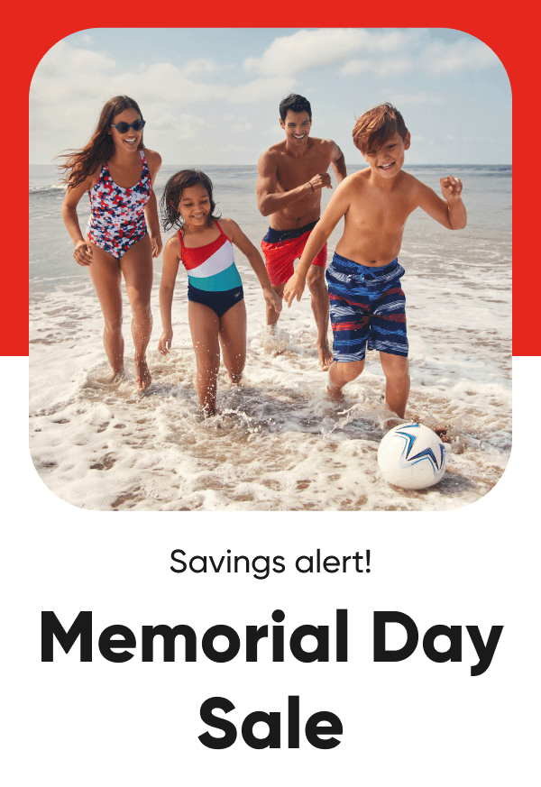  Savings alert! Memorial Day Sale 